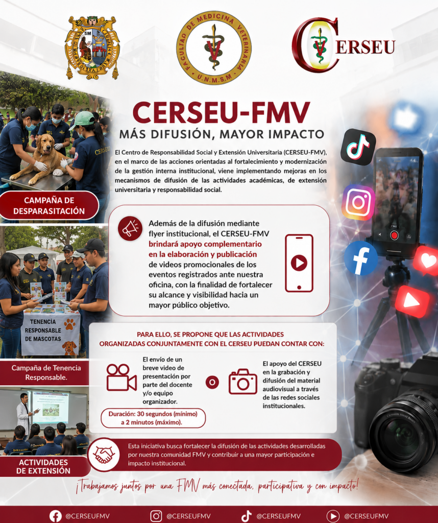 IMPLEMENTACIÓN DE APOYO AUDIOVISUAL PARA ACTIVIDADES CERSEU-FMV