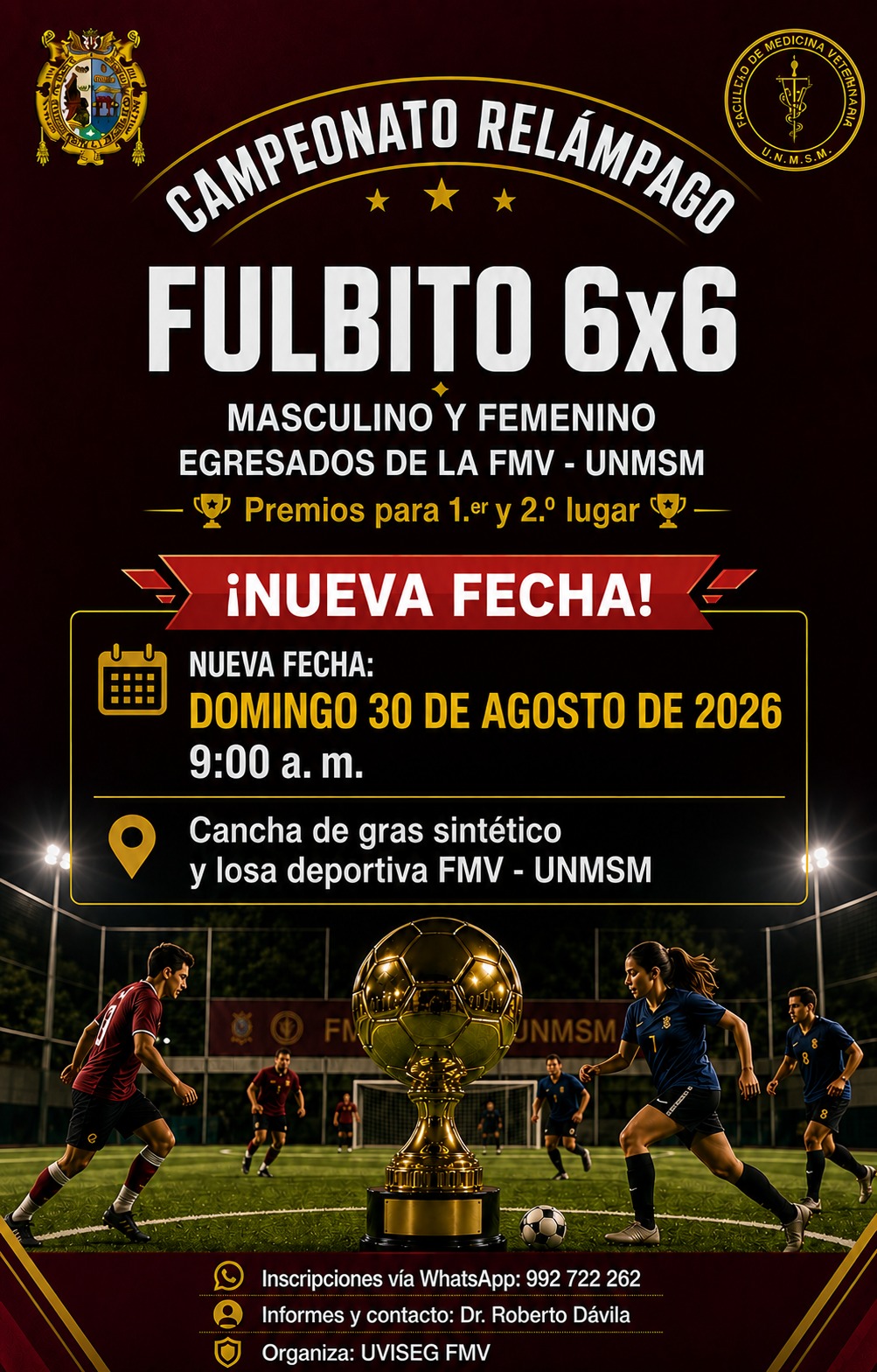 Campeonato relámpago de FULBITO 6×6 de egresados