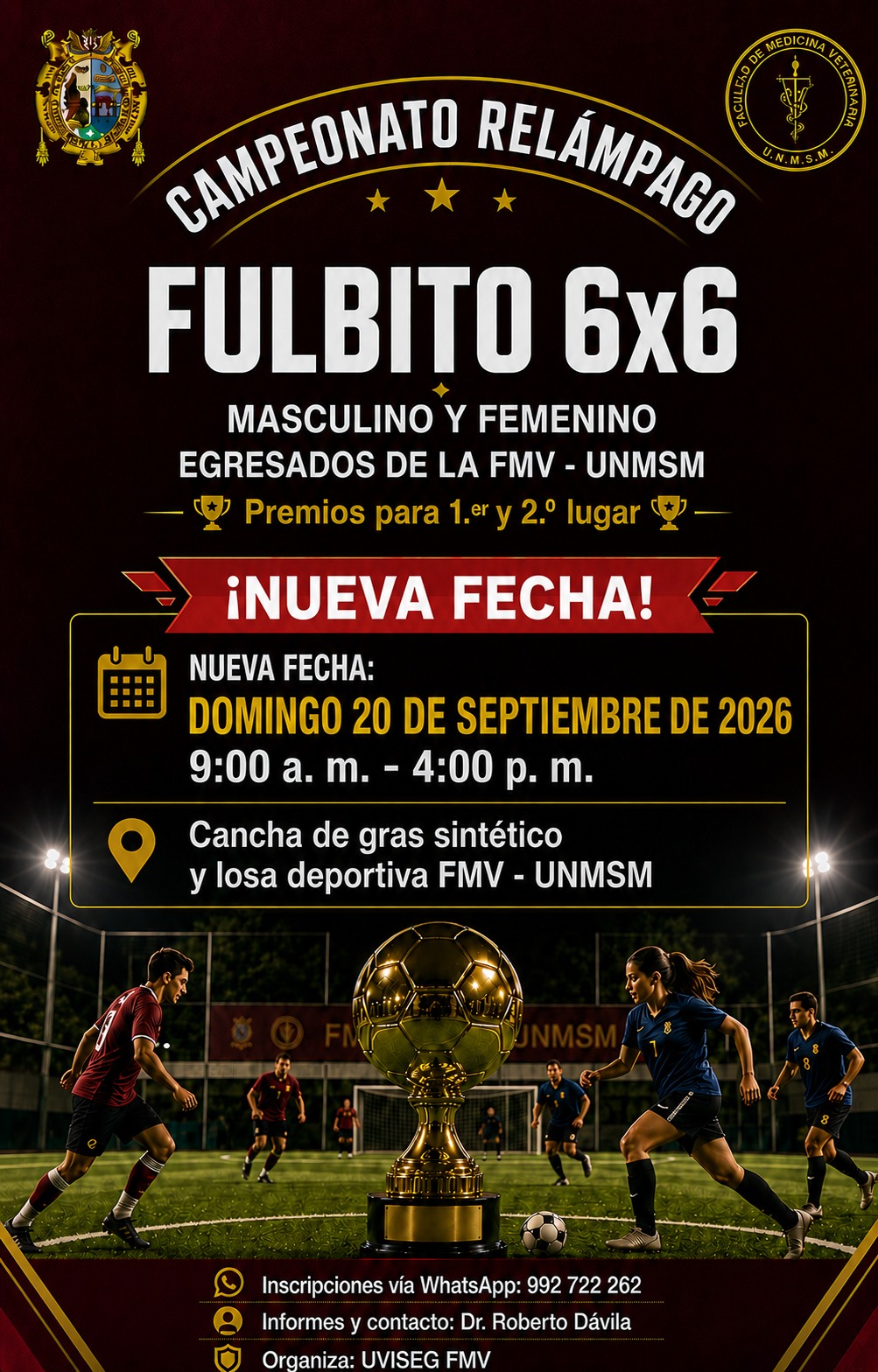 Campeonato relámpago de FULBITO 6×6 de egresados