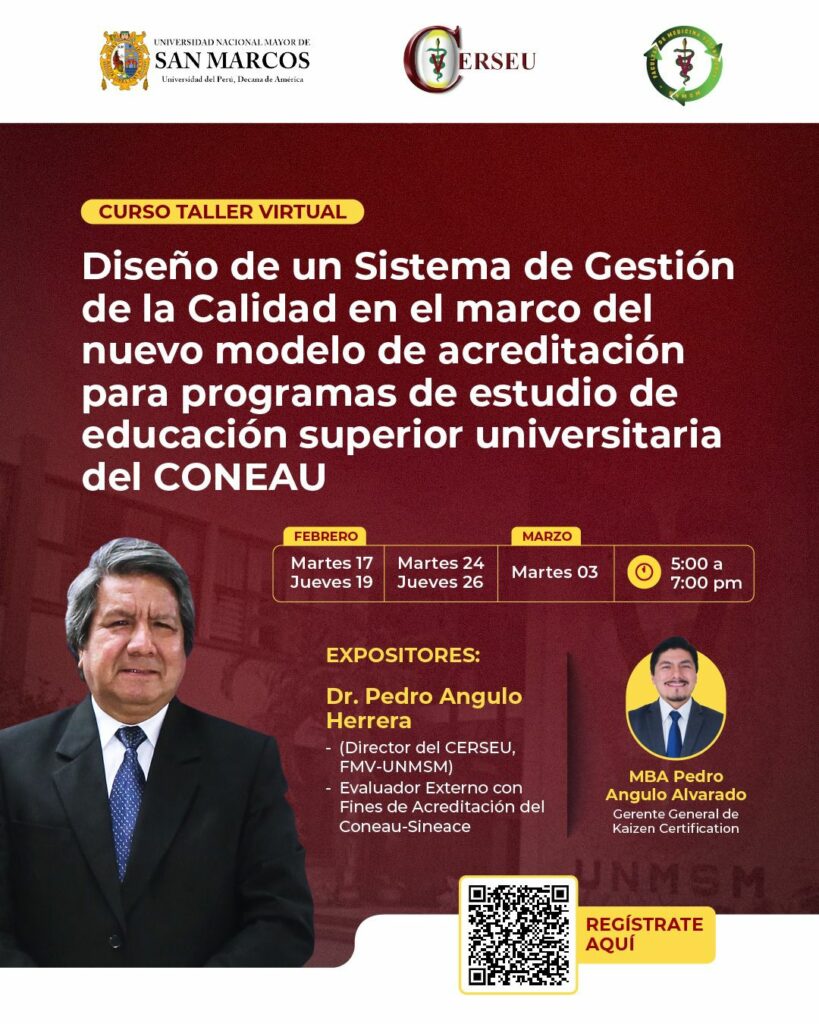 CURSO VIRTUAL RSU – GESTIÓN DE LA CALIDAD UNIVERSITARIA