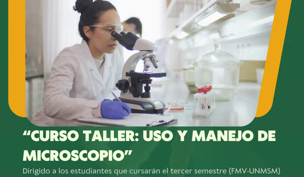 Curso Taller: Uso y Manejo de  Microscopio (19 de marzo)