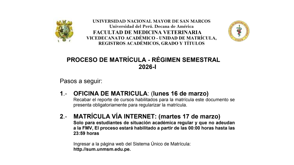 BOLETÍN DE MATRÍCULA 2026-1