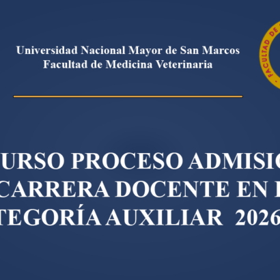 CONCURSO PROCESO ADMISIÓN A LA CARRERA DOCENTE EN LA CATEGORÍA AUXILIAR  2026