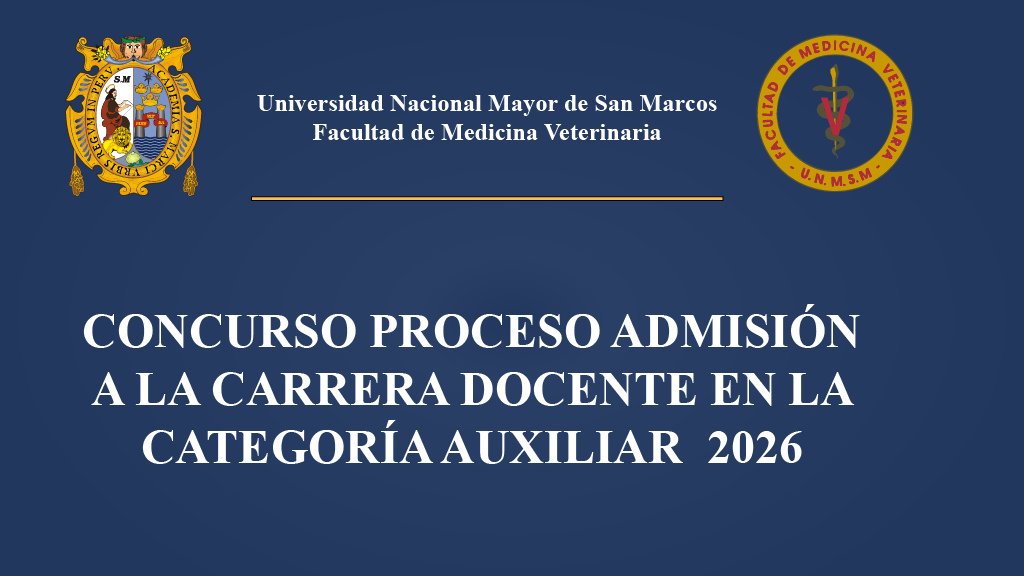 CONCURSO PROCESO ADMISIÓN A LA CARRERA DOCENTE EN LA CATEGORÍA AUXILIAR  2026