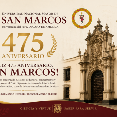¡Feliz 475.º aniversario, San Marcos!