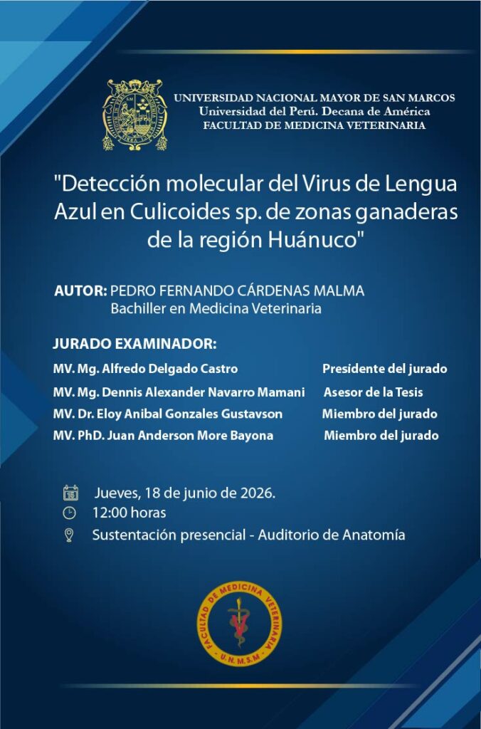 Sustentación de tesis del bachiller PEDRO FERNANDO CARDENAS MALMA