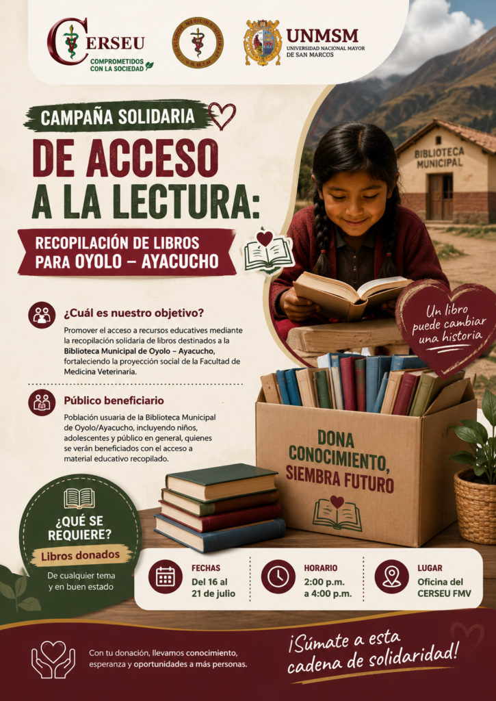 Campaña Solidaria de Acceso a la Lectura – Donación de Libros para Oyolo (Ayacucho)